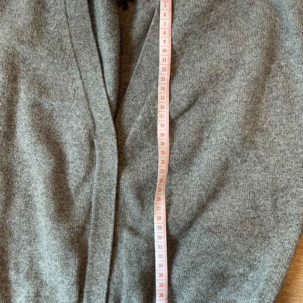 Grey cashmere jumpsuit - Picture 10 of 10